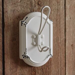 Vintage White Wall Hook